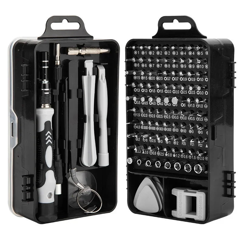 115pcs Multifunctional Electronic Repair Screwdriver Tool Kit Disassembly Hardware Tools Watch Mobile Phone Computer Hand Tools