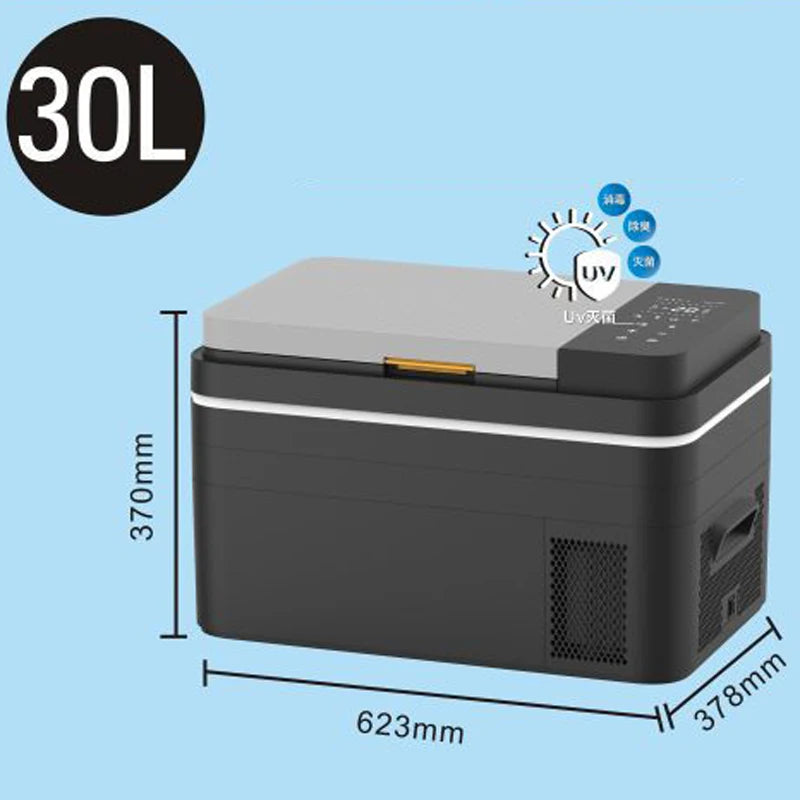 20L/25L/30L Kitchen Appliances Portable Refrigerator Camping Car Refrigerator Electric Compressor Cooler