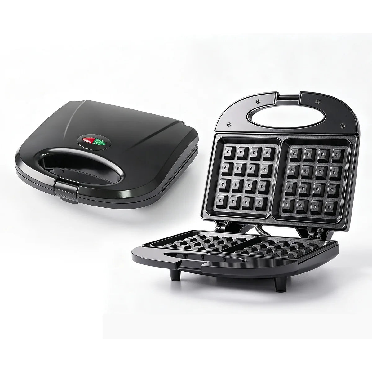 Premium Non-Stick Electric Waffle Maker, Versatile Breakfast Appliance for Home Kitchens