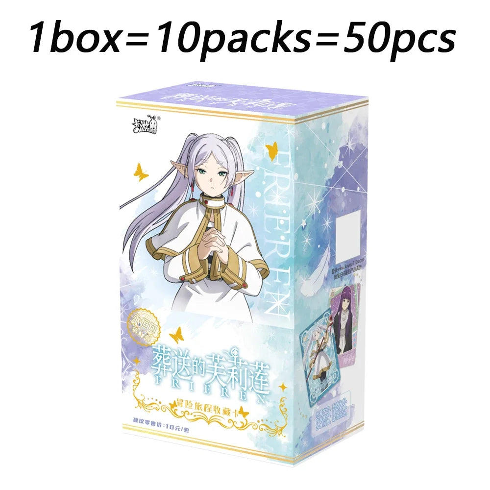 KAYOU Frieren Trading Card Adventure Journey Series Eternal Pack Game Collection Card Peripheral Children's Toys Holiday Gift