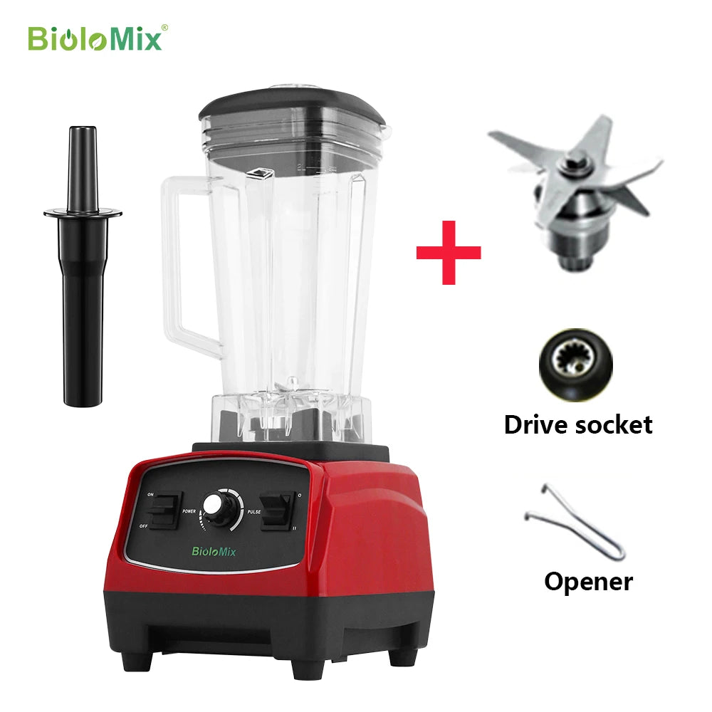 BPA Free 3HP 2200W Heavy Duty Grade Blender Mixer Juicer High Power Food Processor Ice Smoothie Bar Fruit Blender