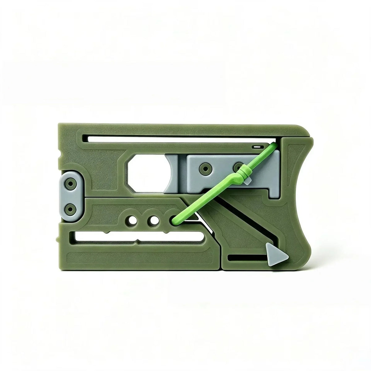 New Survival tools Enhanced Folding Card Style Magic Box Toy with Marbles Black for EDC Outdoor Survival Tools Pocket Pendant