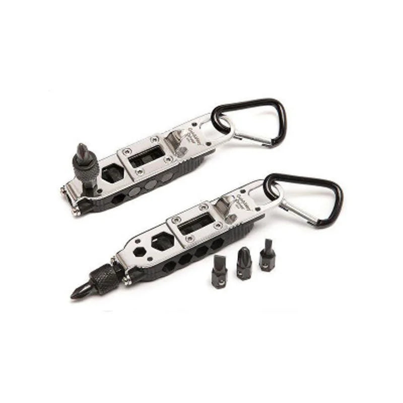 Mini Portable Multifunctional Screwdriver Stainless Steel Pocket Keychain Tools Outdoor Camping travel EDC Survival Equipment