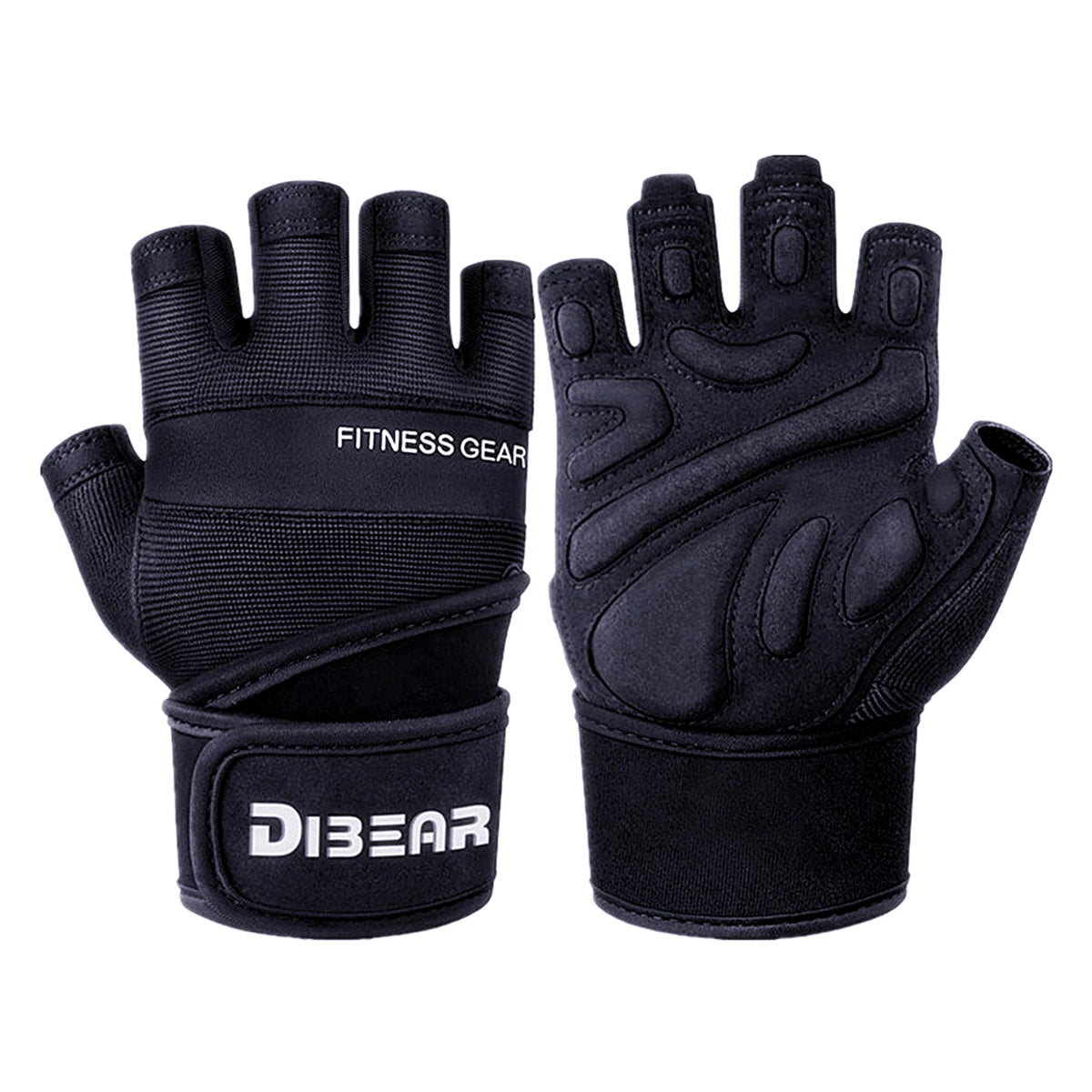 Bodybuilding Gym Gloves Powerlifting Dumbbell Kettlebell Crossift Training Fitness Gloves For Man Women Home Workout