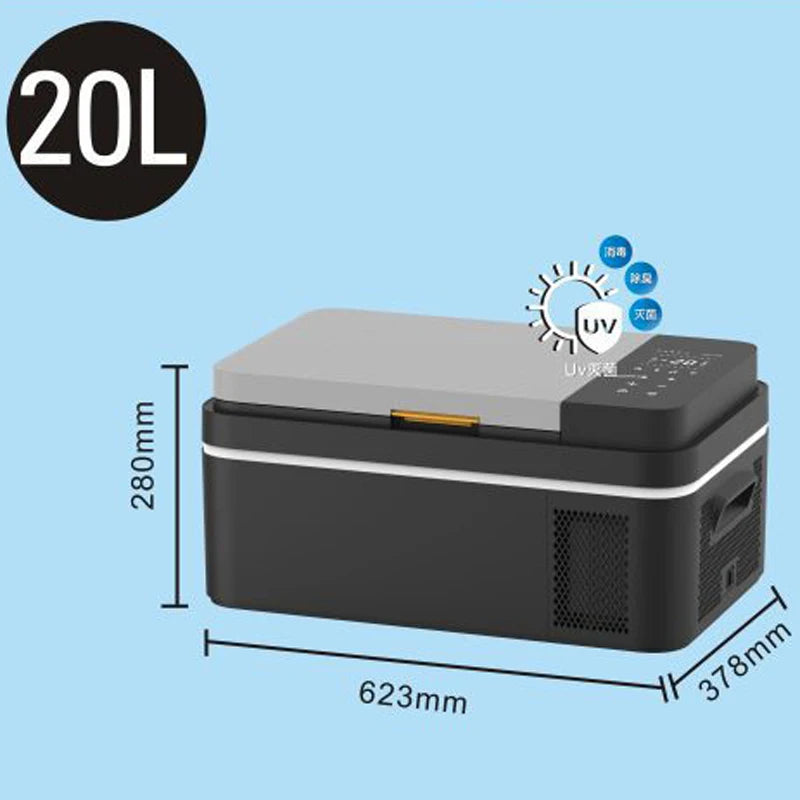20L/25L/30L Kitchen Appliances Portable Refrigerator Camping Car Refrigerator Electric Compressor Cooler