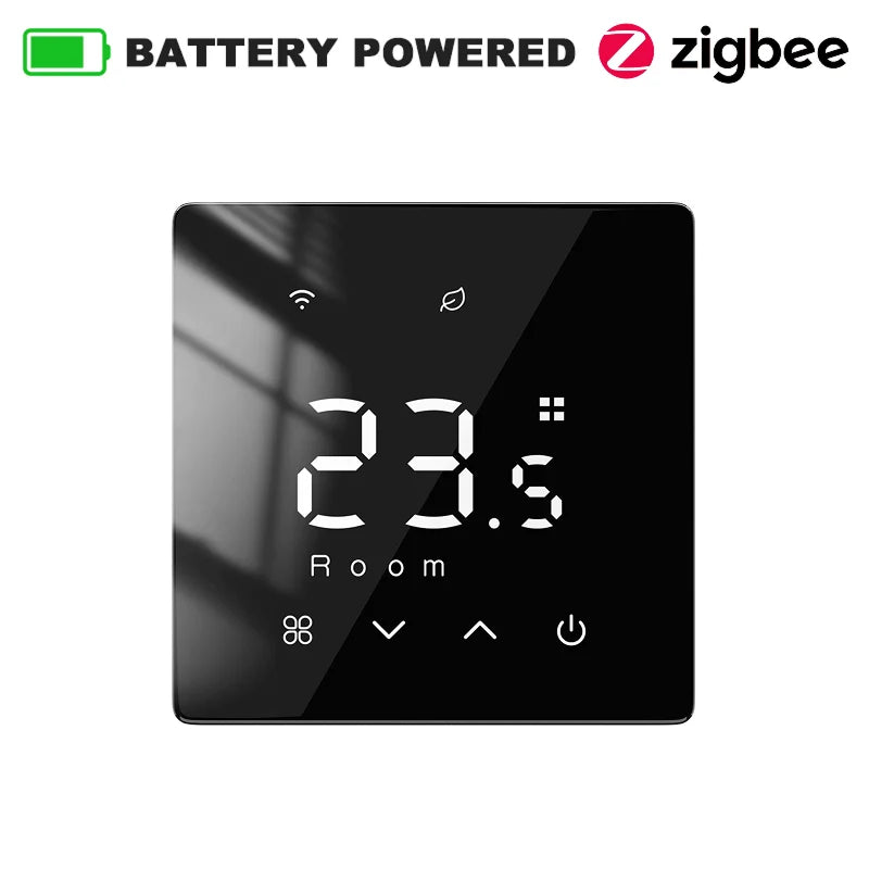 Smart WiFi Thermostat Zigbee Tuya Water Gas Boiler Power Battery Powered Wireless Temperature Controller Alexa Google Home Alice