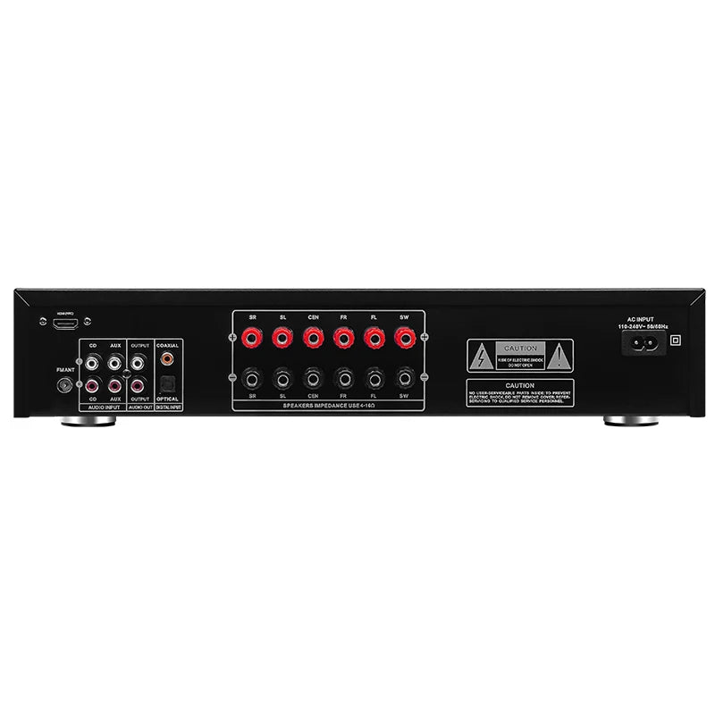 5.1ch Home Theatre System Digital Power Amplifier With DSP Receivers & Amplifiers Of Audio Sound AV-6380