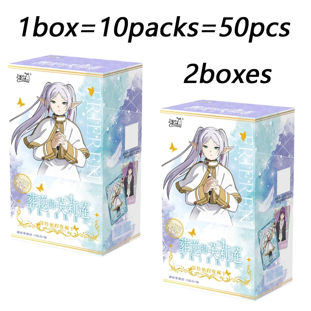 KAYOU Frieren Trading Card Adventure Journey Series Eternal Pack Game Collection Card Peripheral Children's Toys Holiday Gift