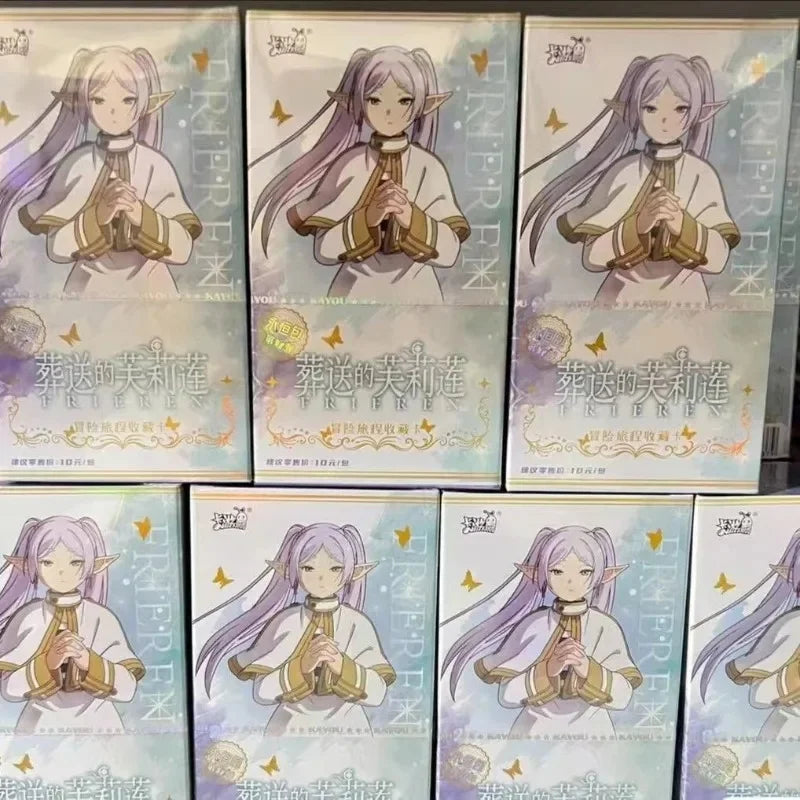 KAYOU Frieren Trading Card Adventure Journey Series Eternal Pack Game Collection Card Peripheral Children's Toys Holiday Gift