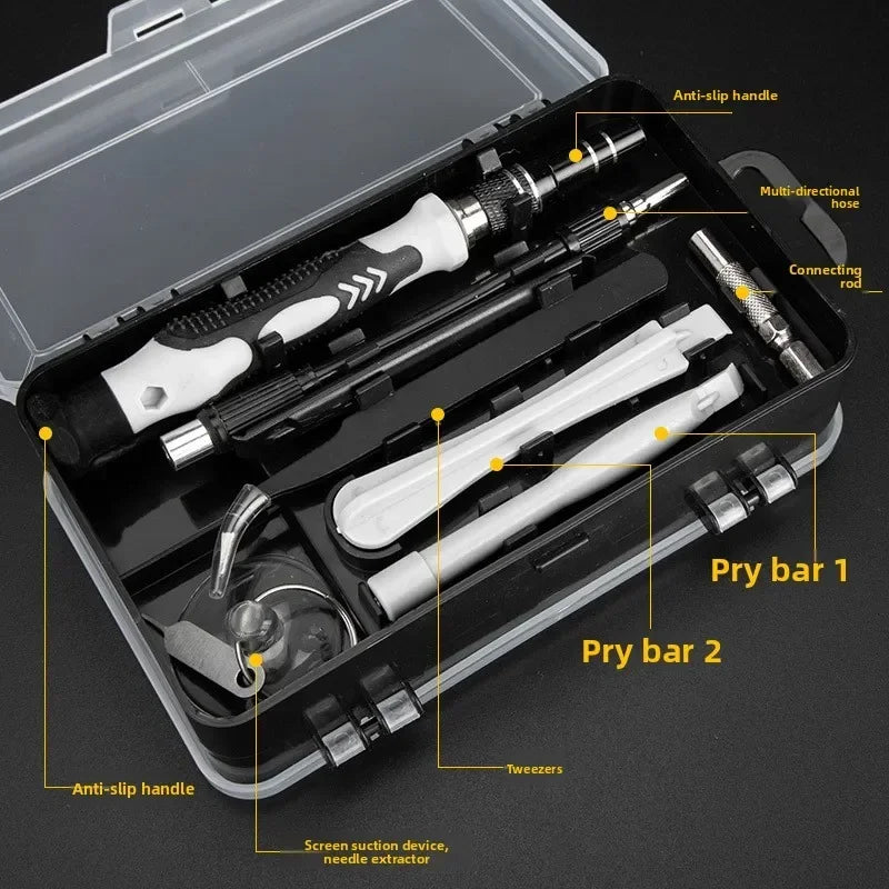 115pcs Multifunctional Electronic Repair Screwdriver Tool Kit Disassembly Hardware Tools Watch Mobile Phone Computer Hand Tools