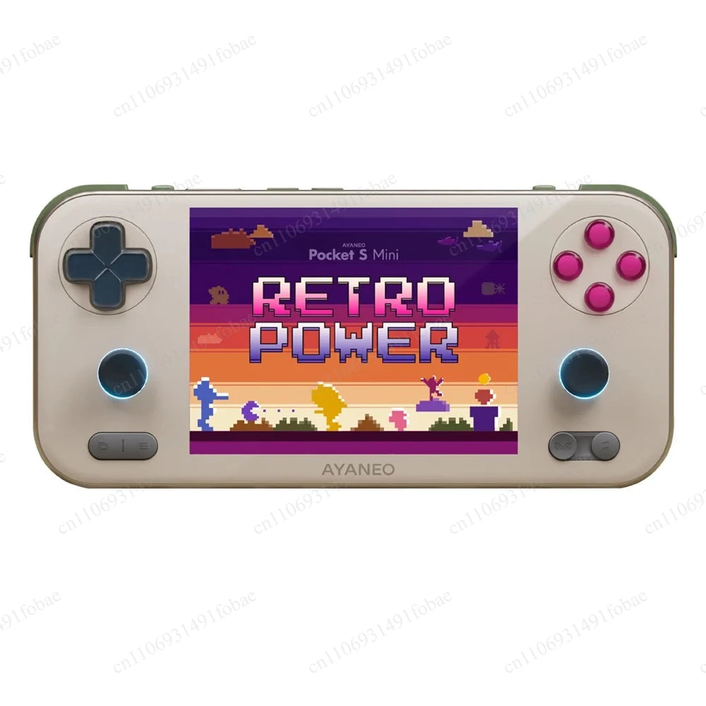 AYANEO Pocket S Mini Retro Handheld Game Console, 4.2" 4:3 LCD 1280x960 Screen, G3x Gen 2,  Android 14 Gaming Tablet