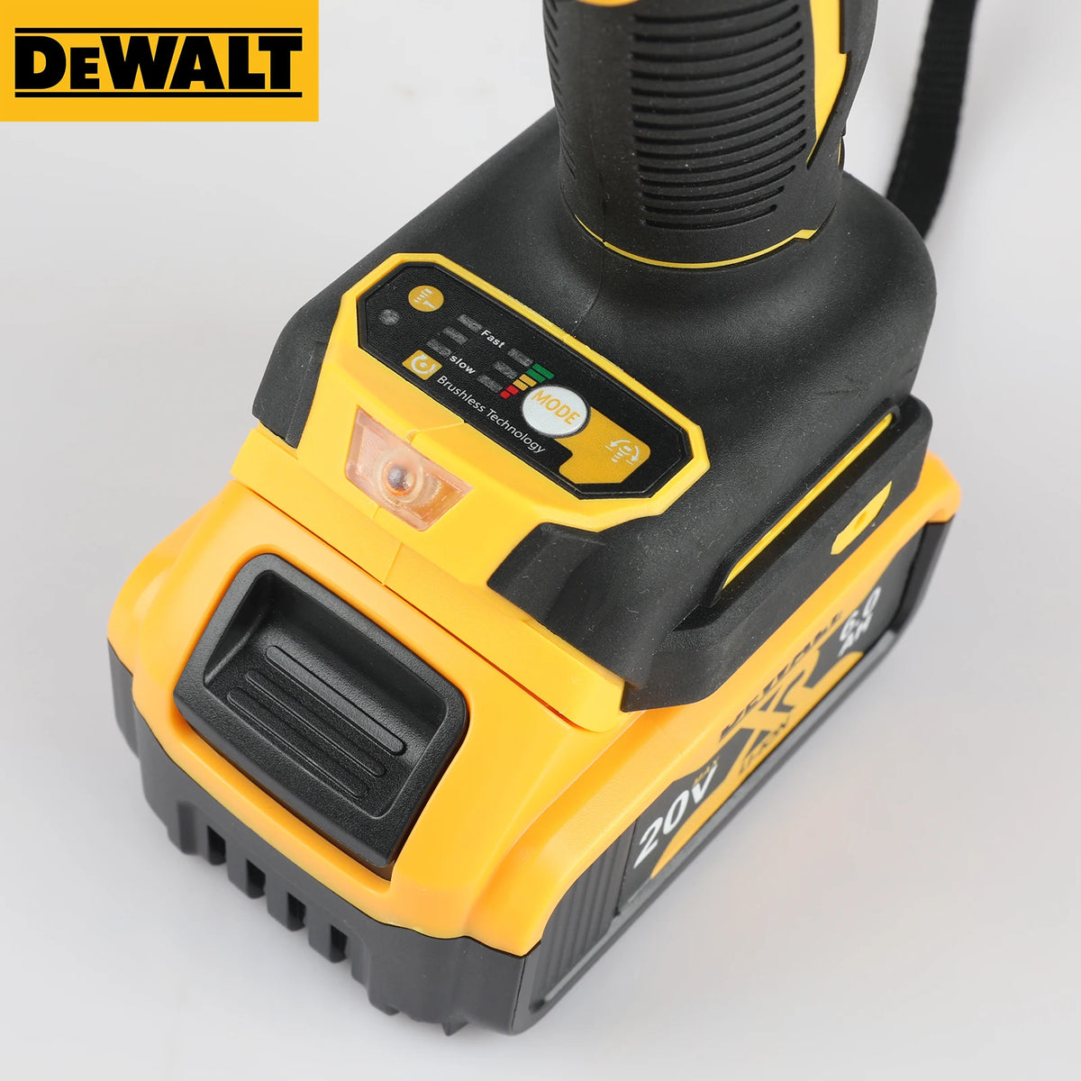 DEWALT DCD805B 20V MAX XR Brushless Hammer Drill, Compact 1/2" 90Nm Torque Setting Cordless Power Tool Only for Construction