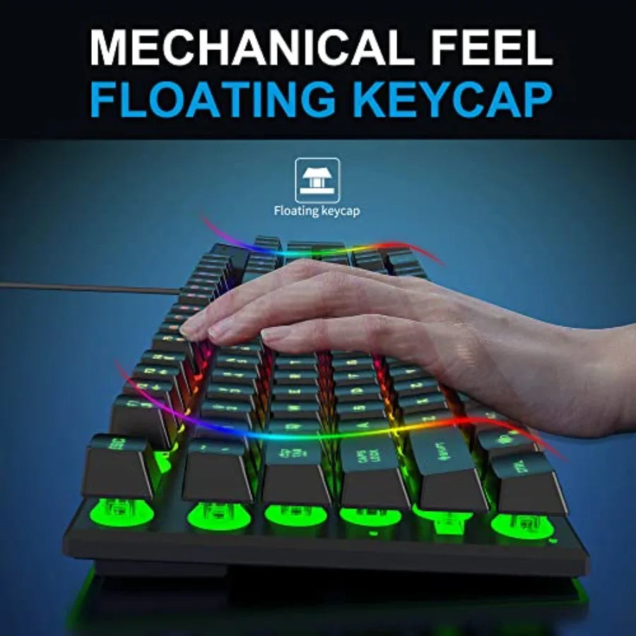 Gaming Keyboard and Mouse, Headphones, Mouse pad All in One Combo for PC Gamers and Xbox and PS4 Users