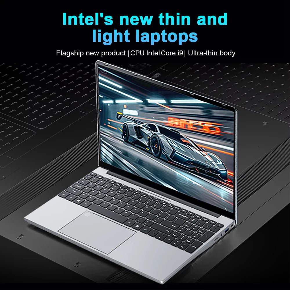 Intel Core I9 10980HK Laptop Windows 11 15.6' Computer 16GB RAM 1TB 2TB SSD Gaming Laptops Fingerprint Unlock Business Notebook