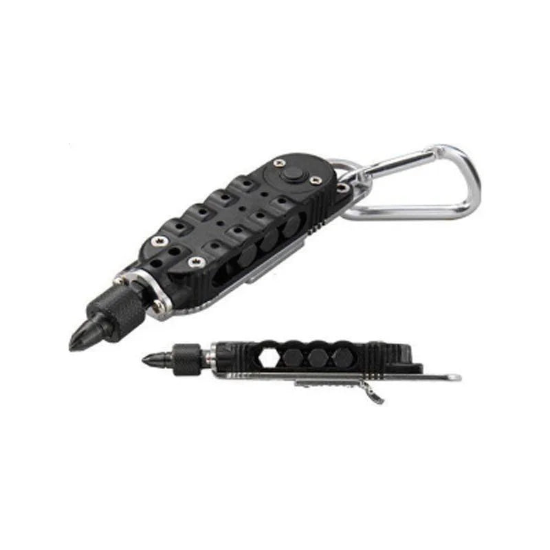 Mini Portable Multifunctional Screwdriver Stainless Steel Pocket Keychain Tools Outdoor Camping travel EDC Survival Equipment