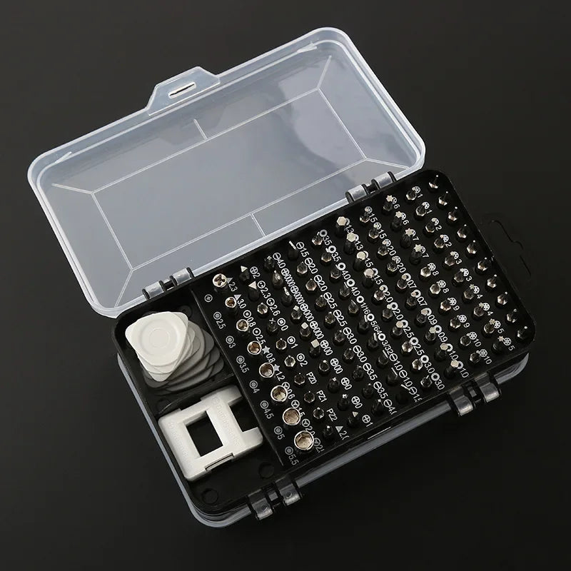 115pcs Multifunctional Electronic Repair Screwdriver Tool Kit Disassembly Hardware Tools Watch Mobile Phone Computer Hand Tools