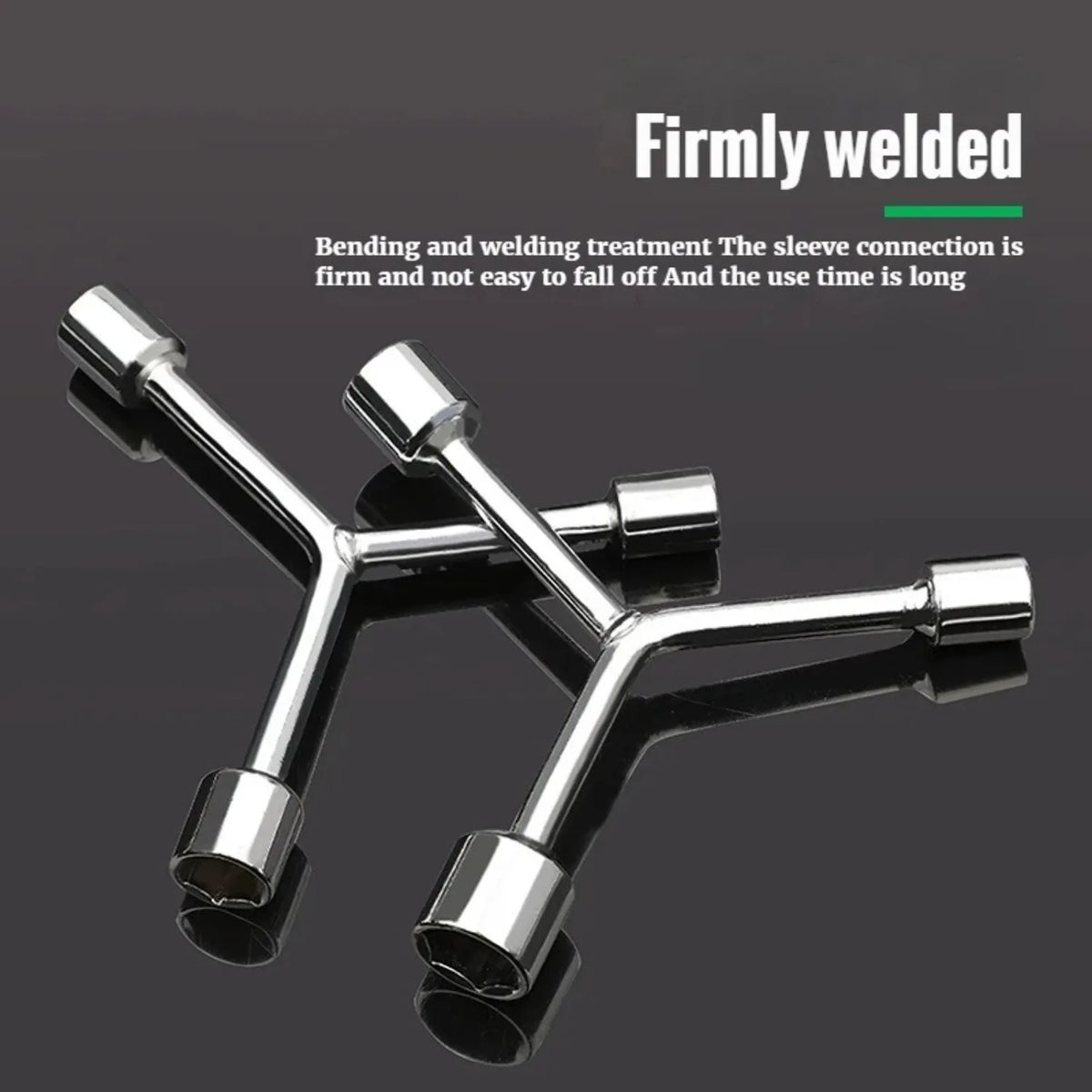 Triangular Socket Wrench Pragmatic Y-type Tri-fork Wrench Three-prong Wrench Bicycle Household Disassembly Repair Tool
