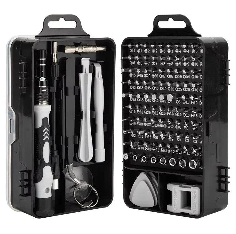 115pcs Multifunctional Electronic Repair Screwdriver Tool Kit Disassembly Hardware Tools Watch Mobile Phone Computer Hand Tools