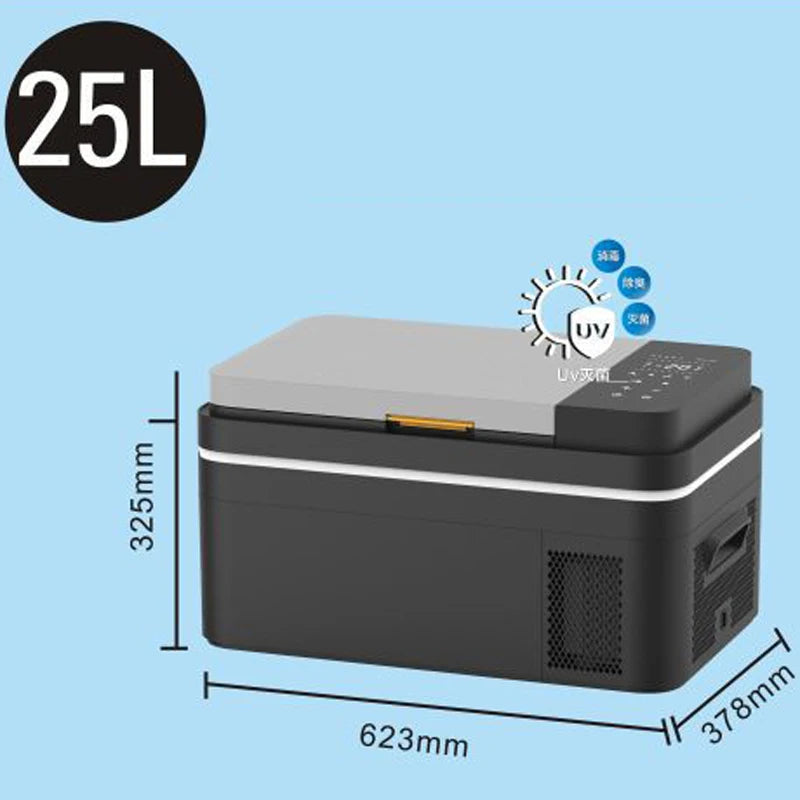 20L/25L/30L Kitchen Appliances Portable Refrigerator Camping Car Refrigerator Electric Compressor Cooler